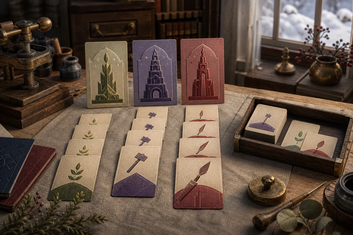 Ruhige Kartenarbeit – kostenloses card-Spiel direkt im Browser