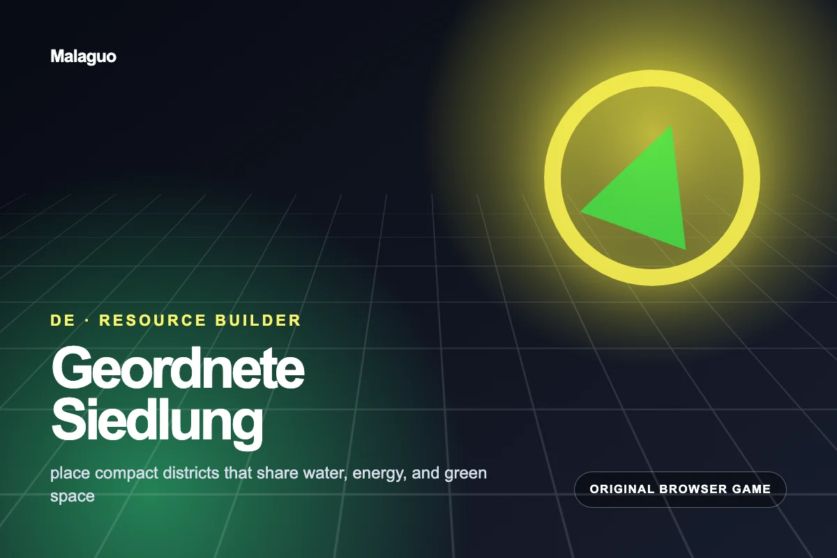 Geordnete Siedlung – kostenloses strategie-Spiel direkt im Browser