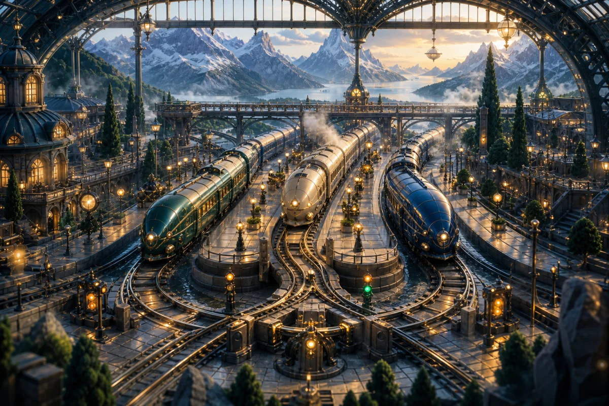 Rail Minute — juego de estrategia gratis para jugar en el navegador