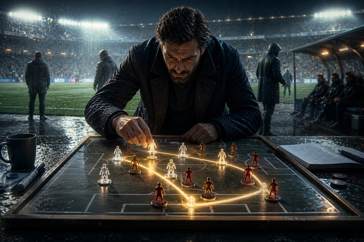 Touchline Tactics — juego de sports gratis para jugar en el navegador