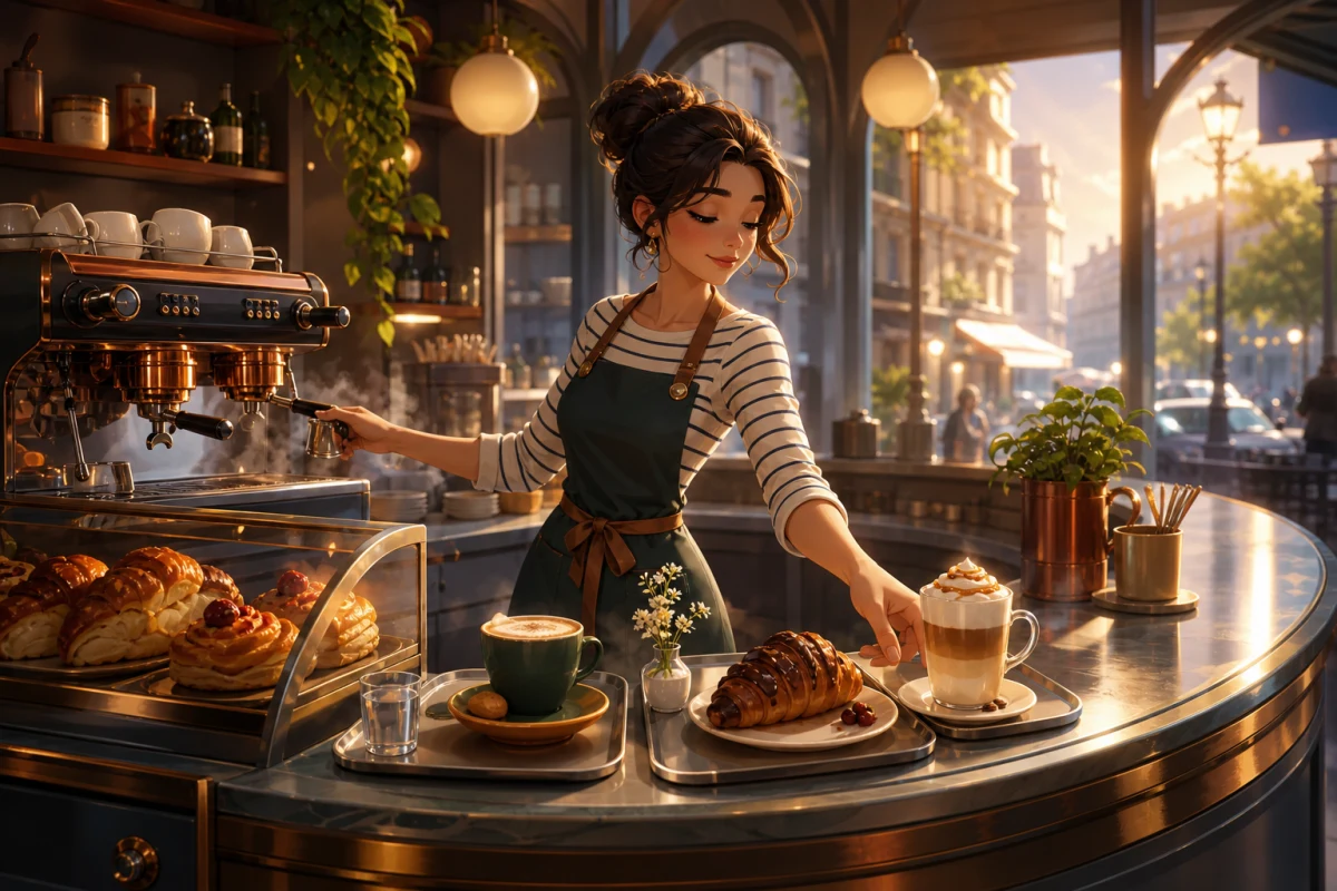 Cafe Minute — free simulation game you can play in your browser
