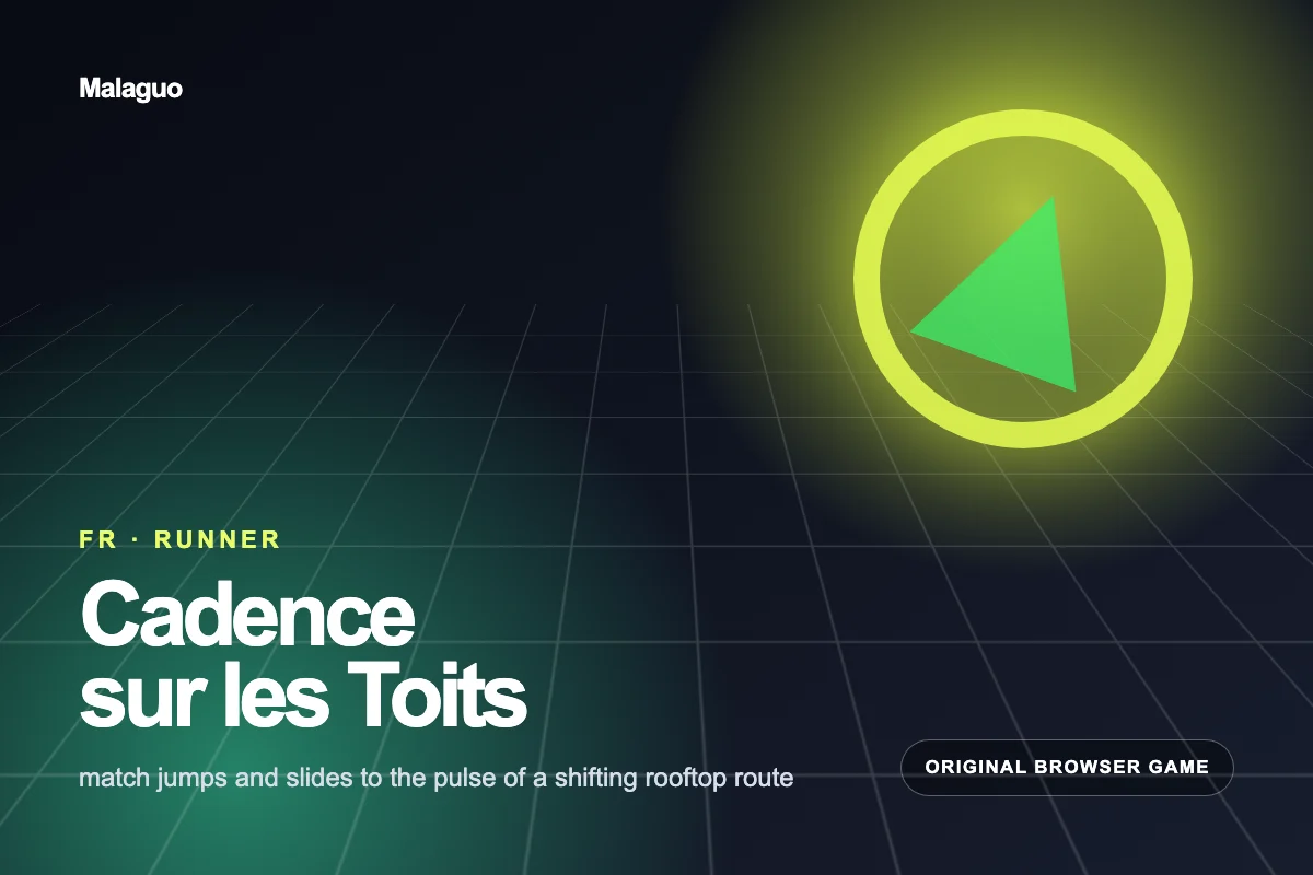 Rooftop Cadence – kostenloses arcade-Spiel direkt im Browser
