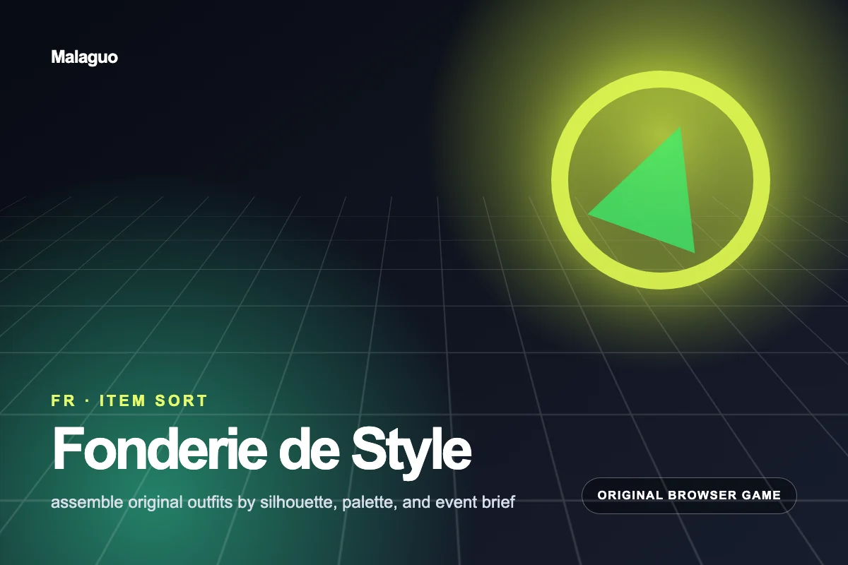 Style Foundry — free casual game you can play in your browser