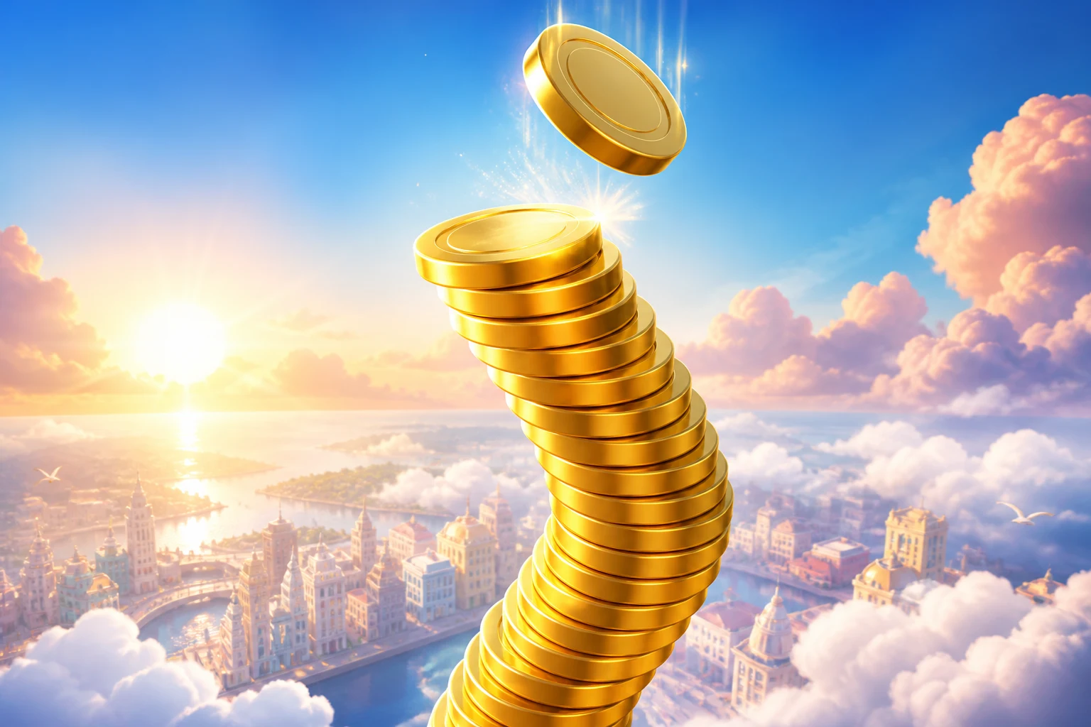 欢乐叠金币——浏览器即可畅玩的免费益智游戏