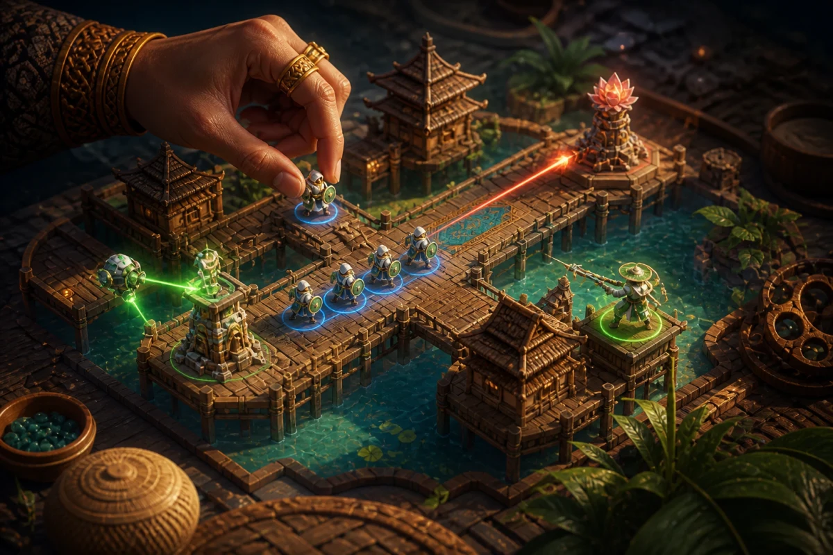 Lite Lane League — juego de estrategia gratis para jugar en el navegador