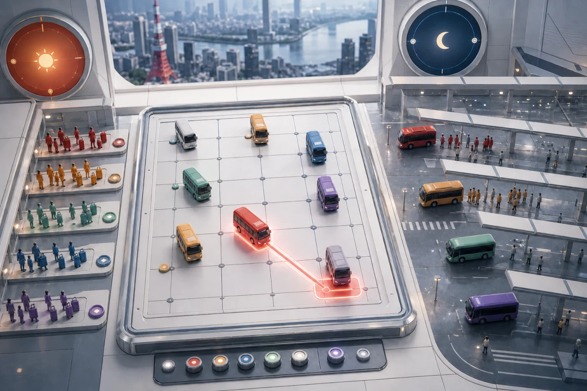 Bus Order Lab — free puzzle game you can play in your browser