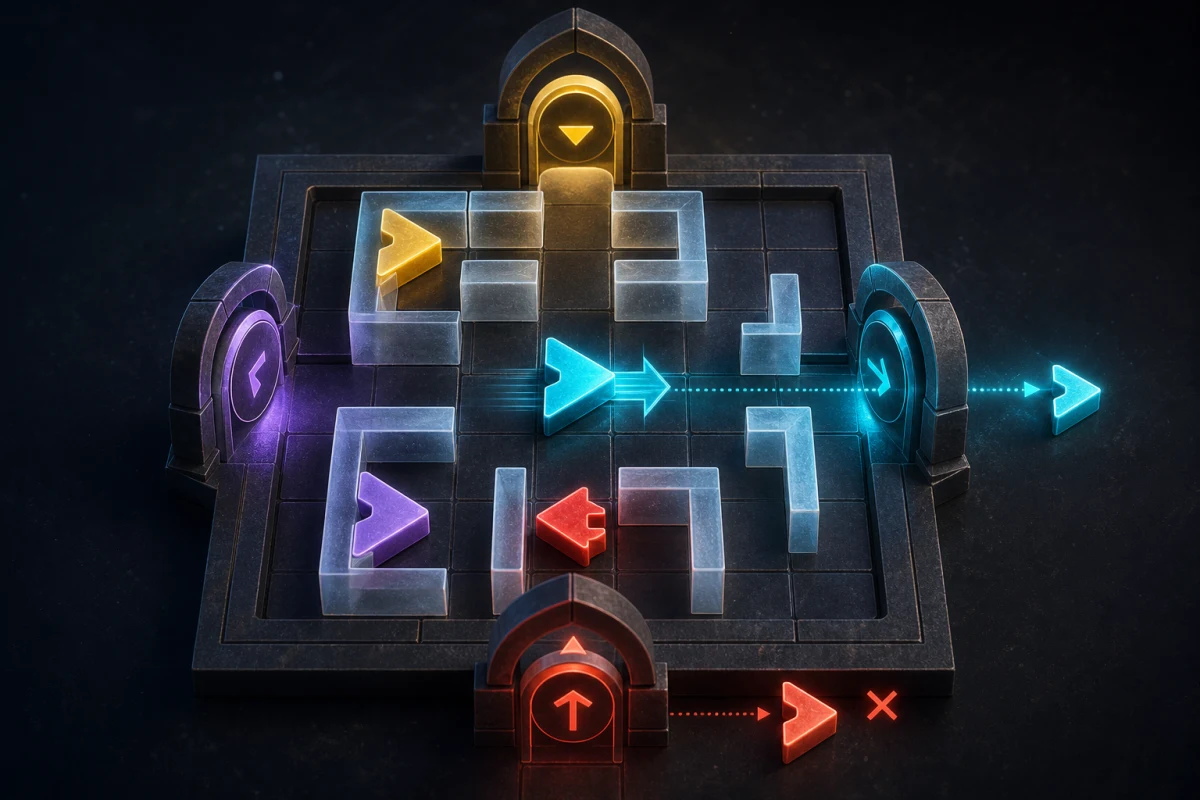 Color Way Out — free puzzle game you can play in your browser