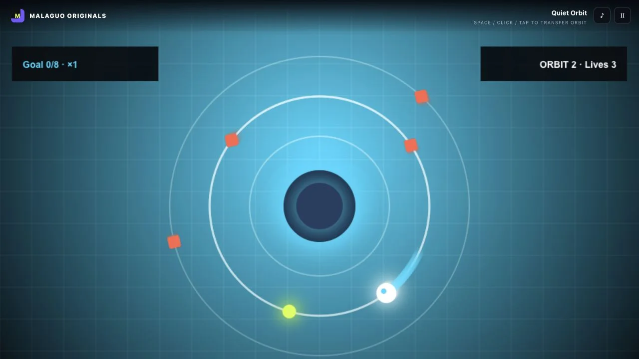 Cover illustration for How to master Quiet Orbit: a practical field guide