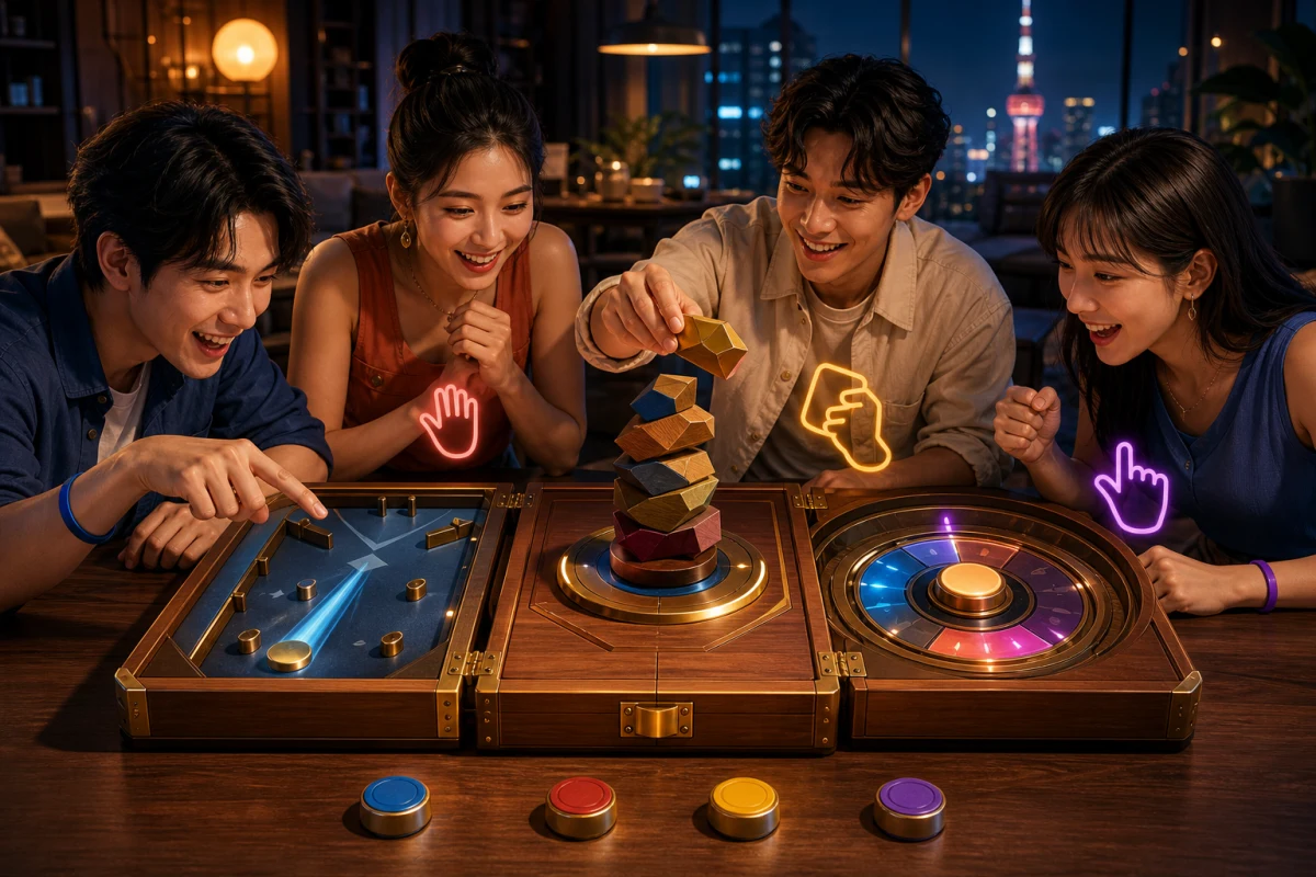 Tabletop Challenge Box – kostenloses casual-Spiel direkt im Browser