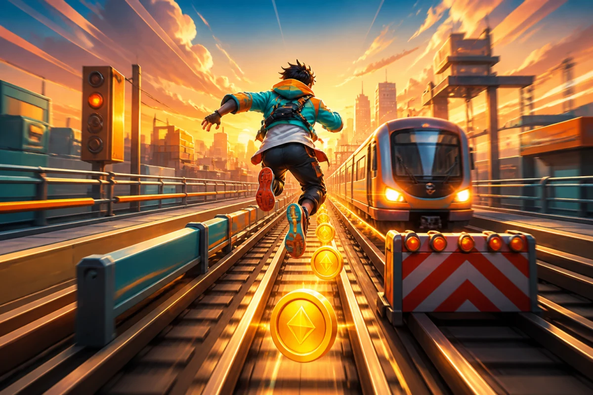 Endlos-Runner – kostenloses casual-Spiel direkt im Browser