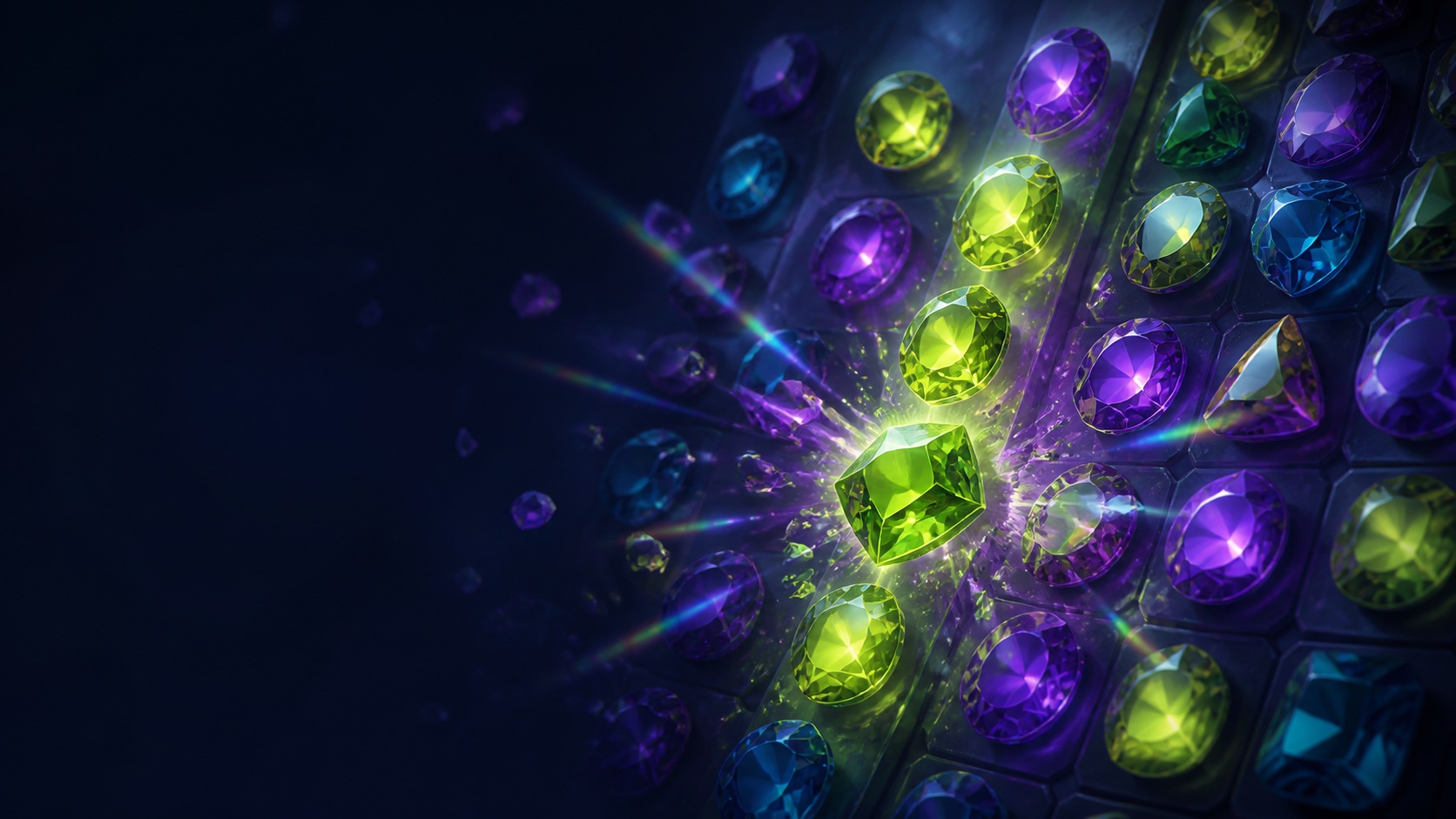Original Bejeweled browser game world on Malaguo.