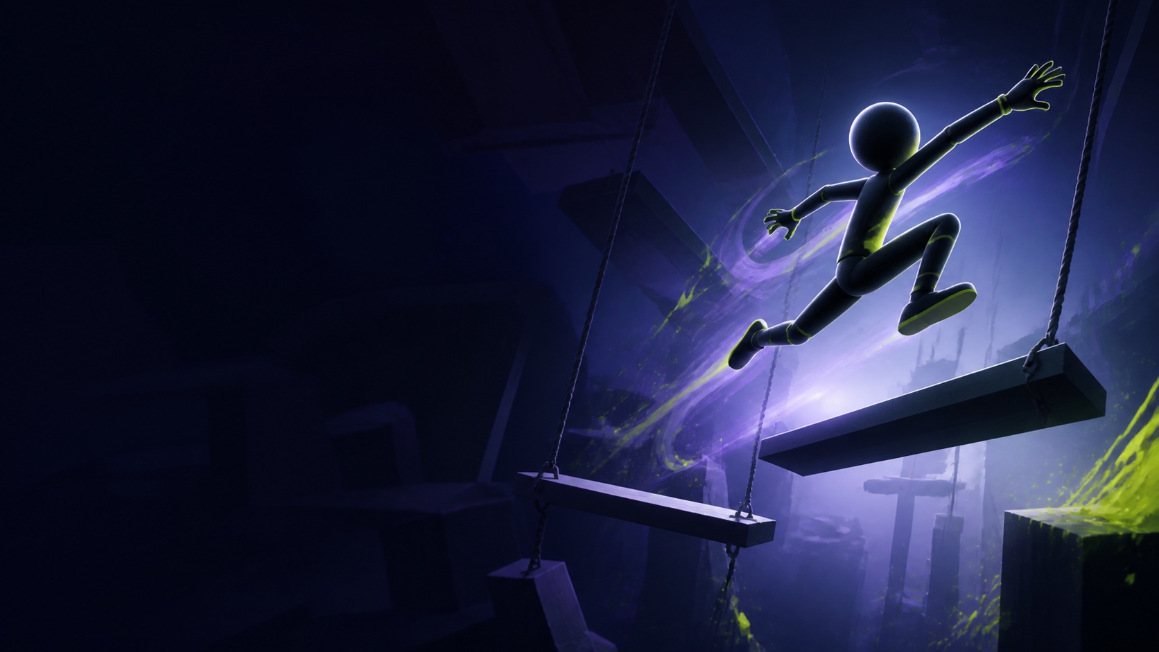 Original Stickman browser game world on Malaguo.